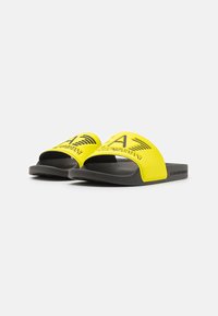 EA7 Emporio Armani UNISEX - Badesandaler - yellow fluo/black