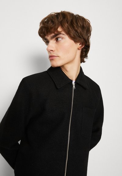 Samsøe Samsøe HANNES FULL ZIP - Gilet - black