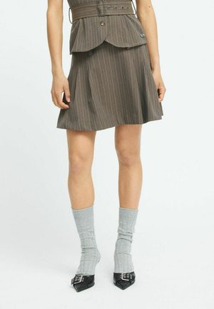 A-line skirt - brown