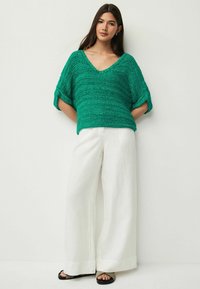 Next SHORT SLEEVE STITCH  - T-shirt con stampa - green