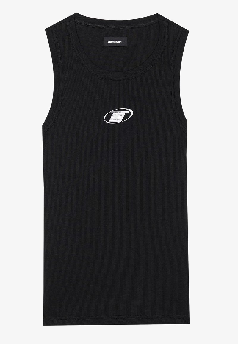 YOURTURN Top zwart
