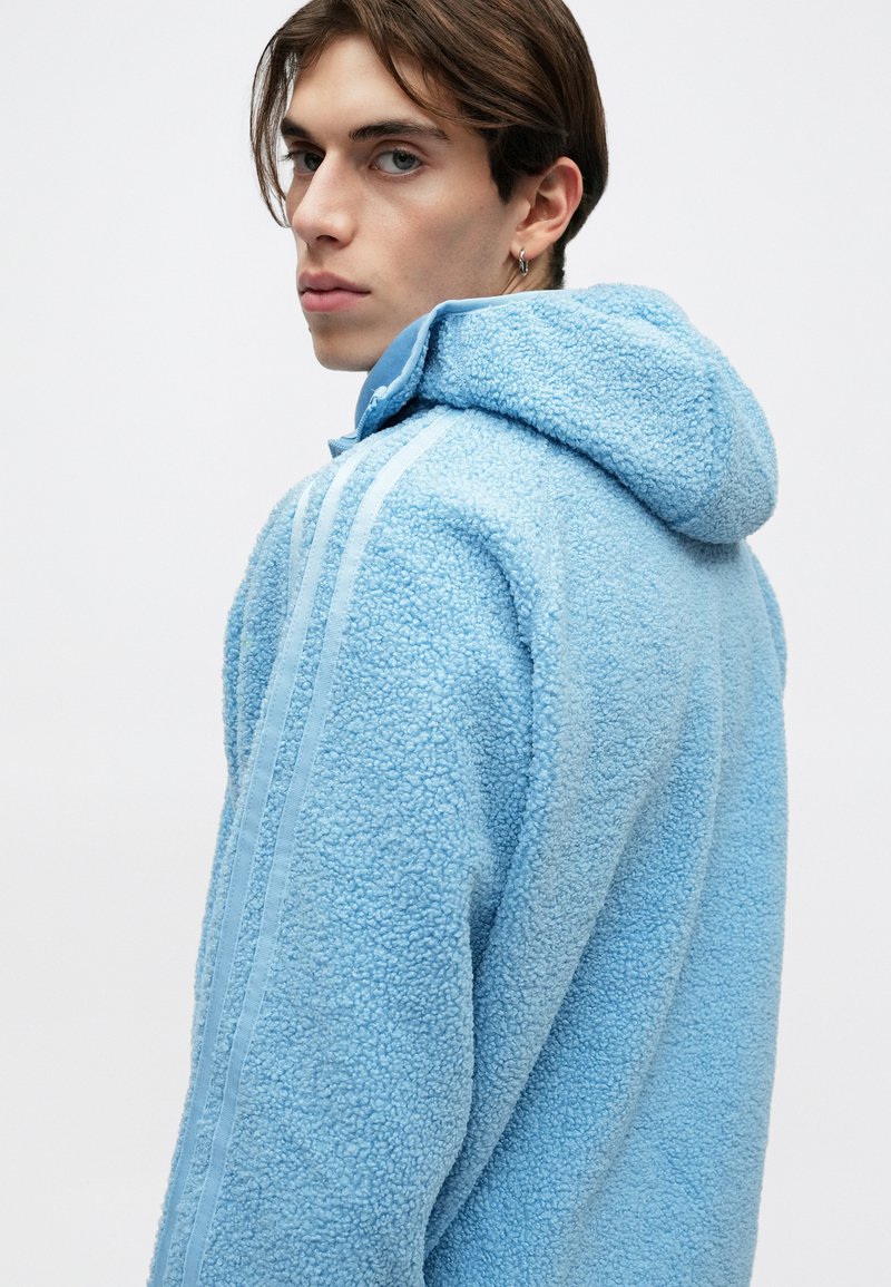 Felpa Uomo Jerzees NuBlend In Pile - Azzurro, Taglia XXXXL, Cotone E Poliestere