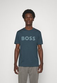 BOSS THINKING - Camiseta estampada - open green