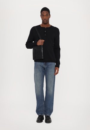 INSTITUTIONAL LOGO UNISEX - Torba preko tijela - black