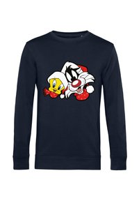 Henry Tiger LOONEY TUNES SYLVESTER AND TWEETY - Felpa - navy blue