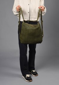 The Bagging Co KNITTED - Rugzak - Green khaki