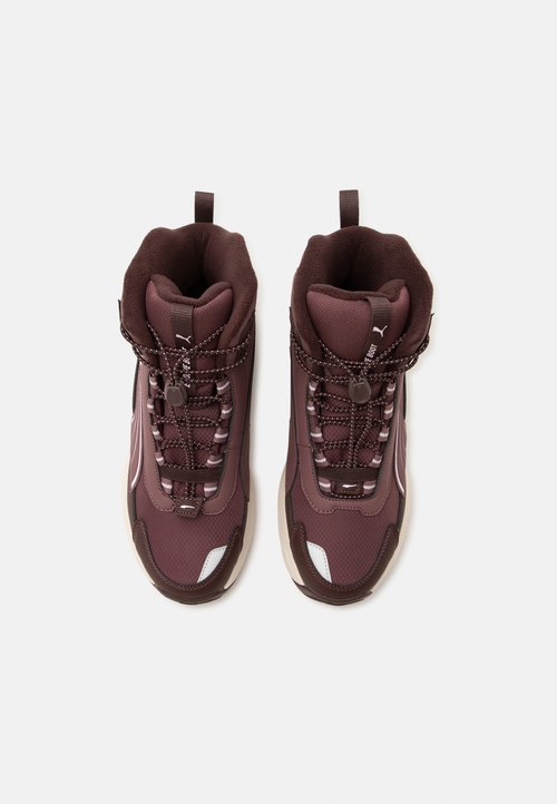 PUMA EVOLVE 2,0 JR - Winter boots - rich cocoa/powder pink/chocolate fondue — foto 4