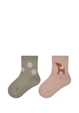 2ER PACK REH - Socks - zartrosa