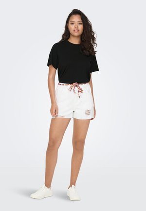 JDY 2 ER SET PAULA - T-Shirt basic - schwarz weiß