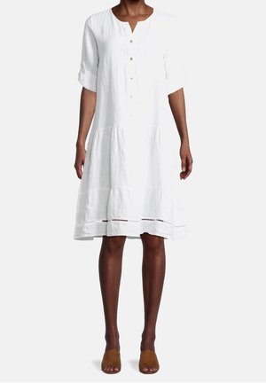 Robe chemise - white