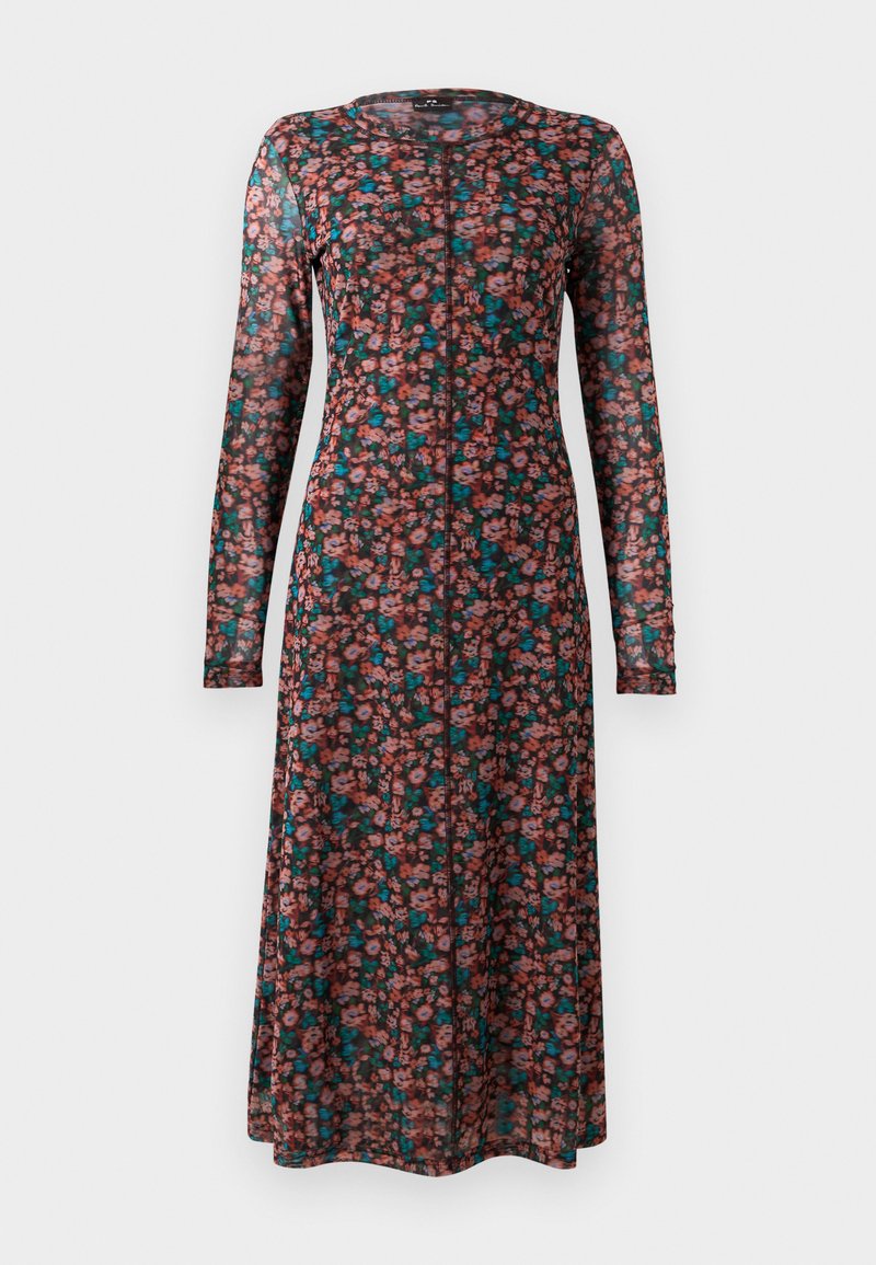 PS Paul Smith Maxi-jurk bordeauxrood