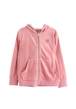 HOOD SOLID - Sweatjakke - dusty pink