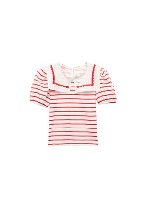 STRIPED - Printtipaita - red