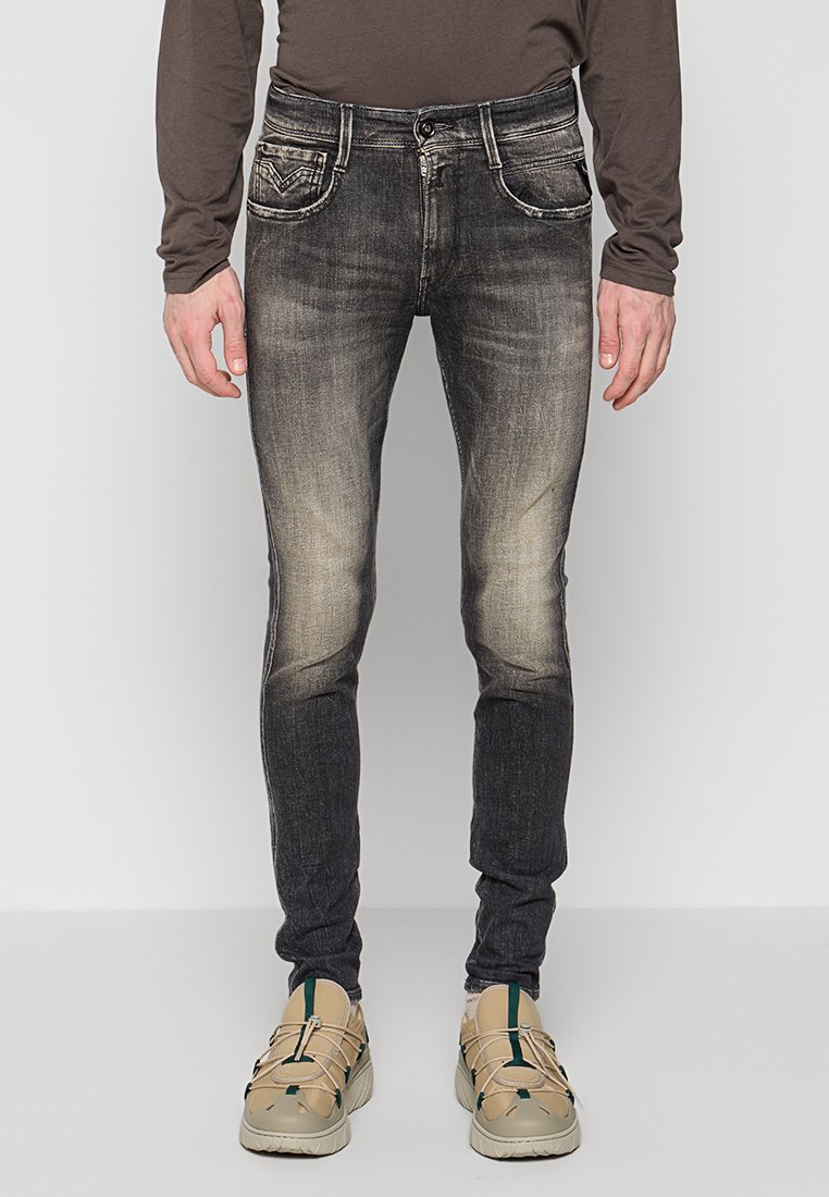 Replay Jeans Skinny Fit donkergrijs Replay Jeans Skinny Fit donkergrijs