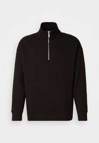 Q ZIP - Sweatshirt - black
