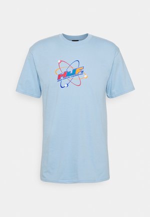 Print T-shirt - light blue