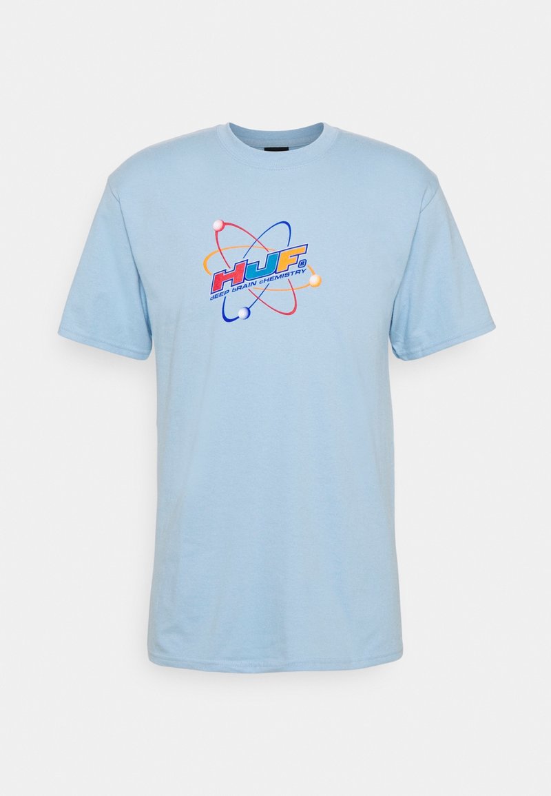 HUF Triko s potiskem - light blue