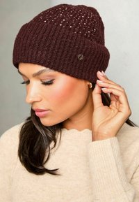 Lipsy COSY EMBELLISHED GEM - REGULAR FIT - Čepice - red