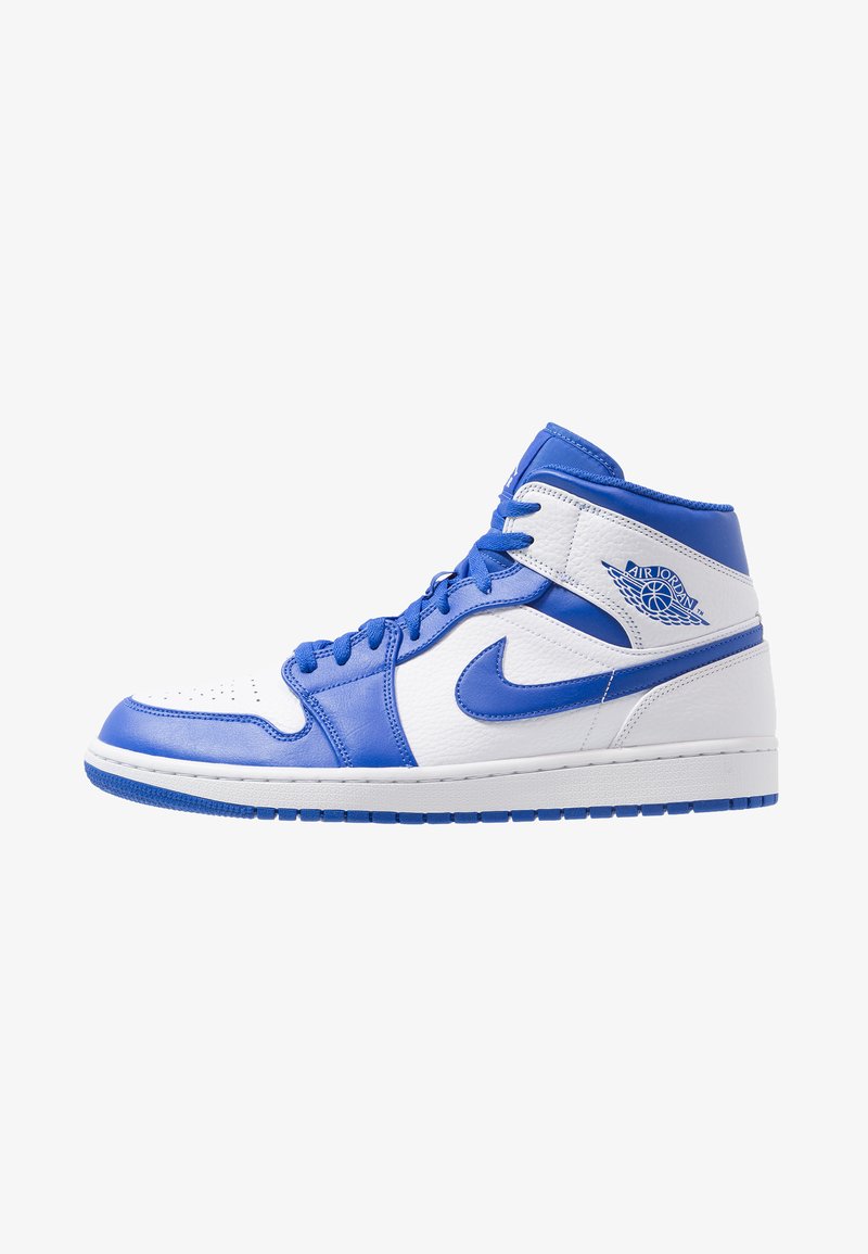 Jordan AIR JORDAN 1 MID - Sneaker high - white/pure platinum/weià - Zalando.de