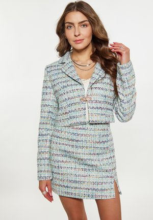 faina Blazer - blau mehrfarbig