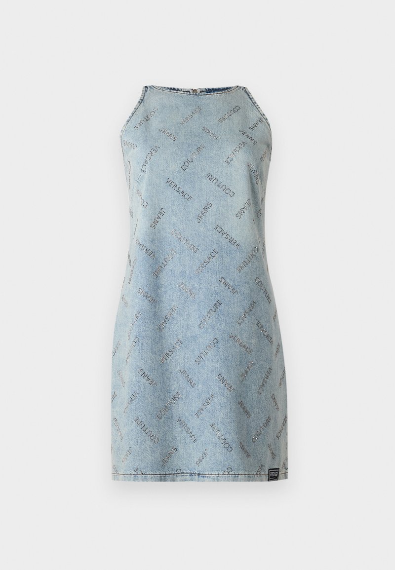 Versace Jeans Couture Jeansjurken blauw denim/bluedenim Versace Jeans Couture Jeansjurken blauw denim/bluedenim