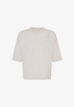 Fransa, FRMARY PU 13 - Lihtne T-särk - oatmeal melange