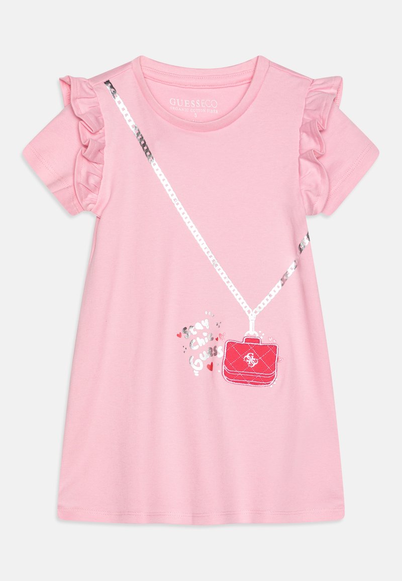 Guess TODDLER DRESS - Džersio suknelė - candy pink