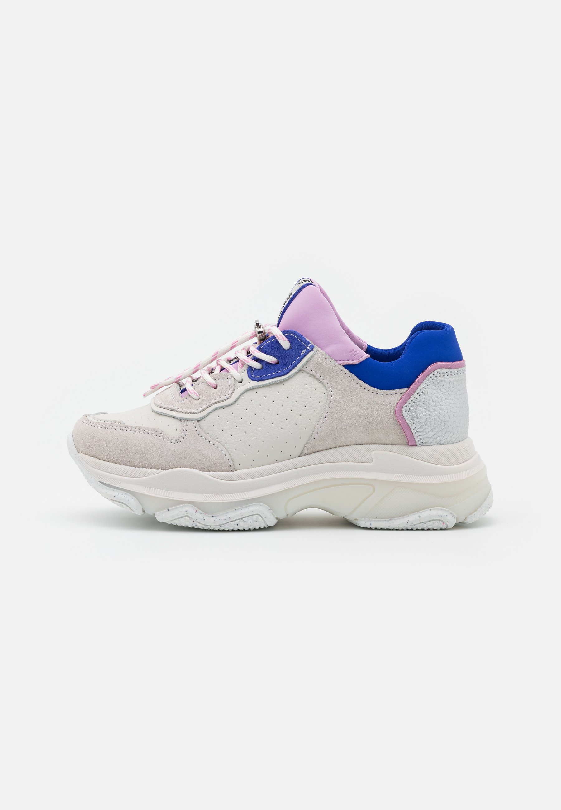 Bronx BAISLEY - Sneakers laag - offwhite/lilac/cobalt/crème - Zalando.nl
