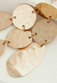Next HAMMERED DROP  - Korvakorut - gold tone