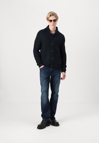 Jack & Jones CRAIG SHAWL NECK - Gilet - sky captain