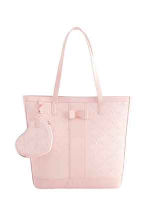 EMBOSSED - Tote bag - pink