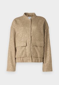 VILA VISANVI SEQUINS JACKET Bomber Jacket tigers eye/multi