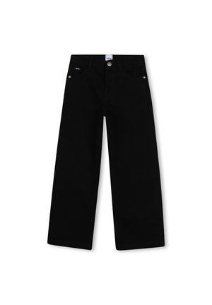 AVEC FERMETURE BOUTONNÉE - Straight leg jeans - black