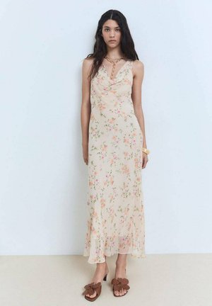 Mango Maxikleid - salmon