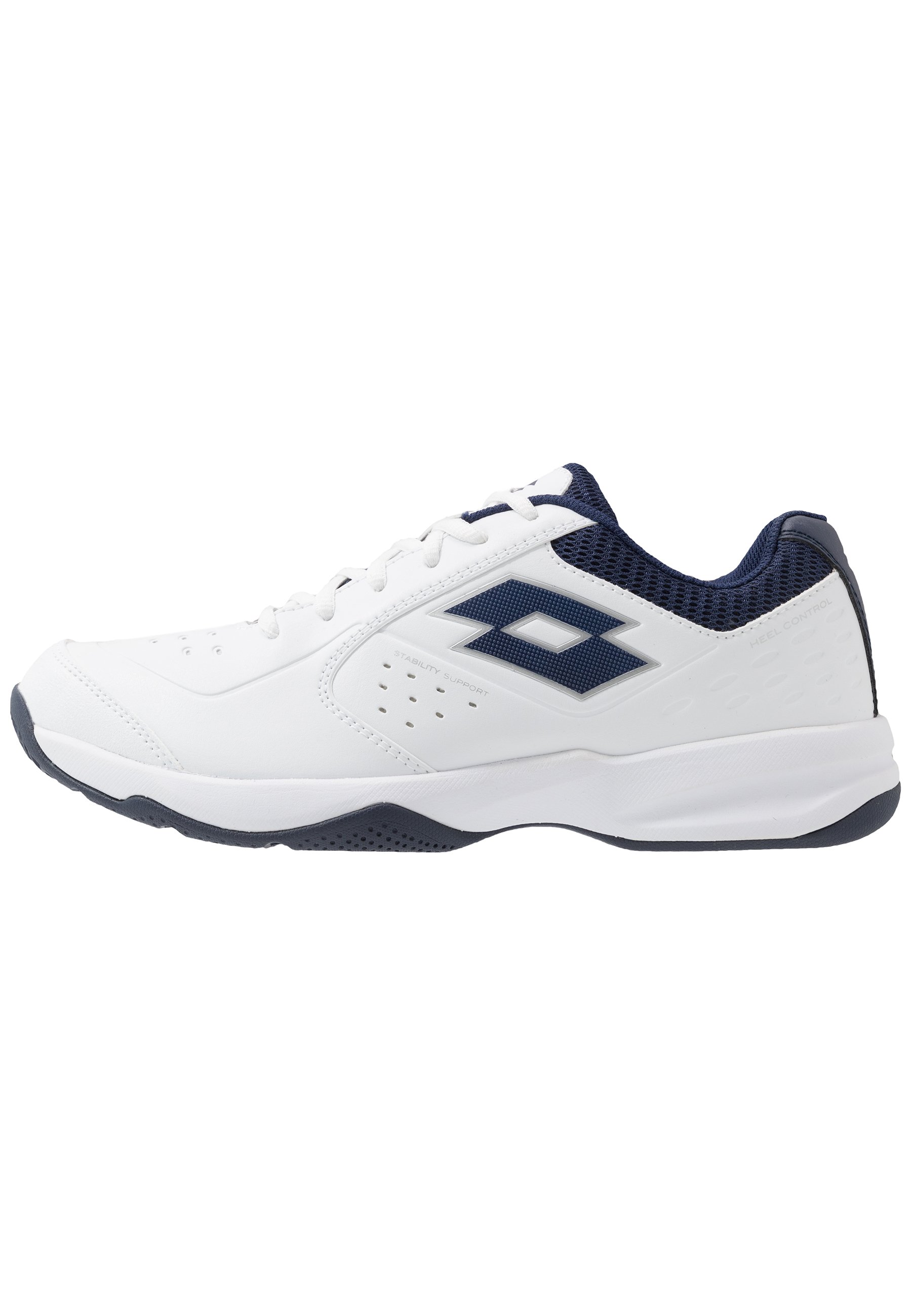 SPACE 600 II All court tennisskor all whitenavy blue SPACE 600 II All court tennisskor all whitenavy blue