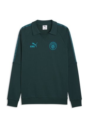 MANCHESTER CITY KING DRILL  - Squadra - green terrain-tropical blue