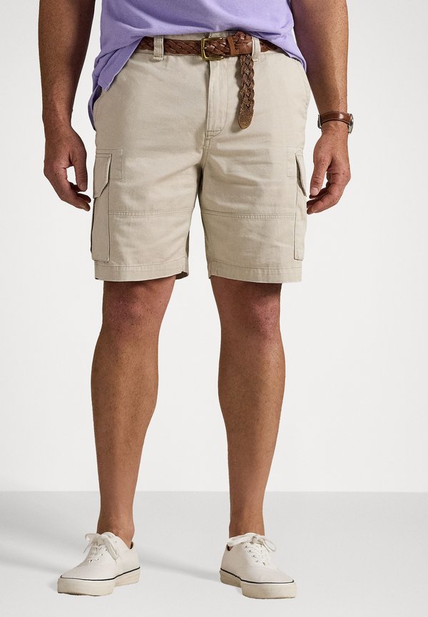 RELAXED FIT TWILL CARGO SHORT - Shorts - classic stone