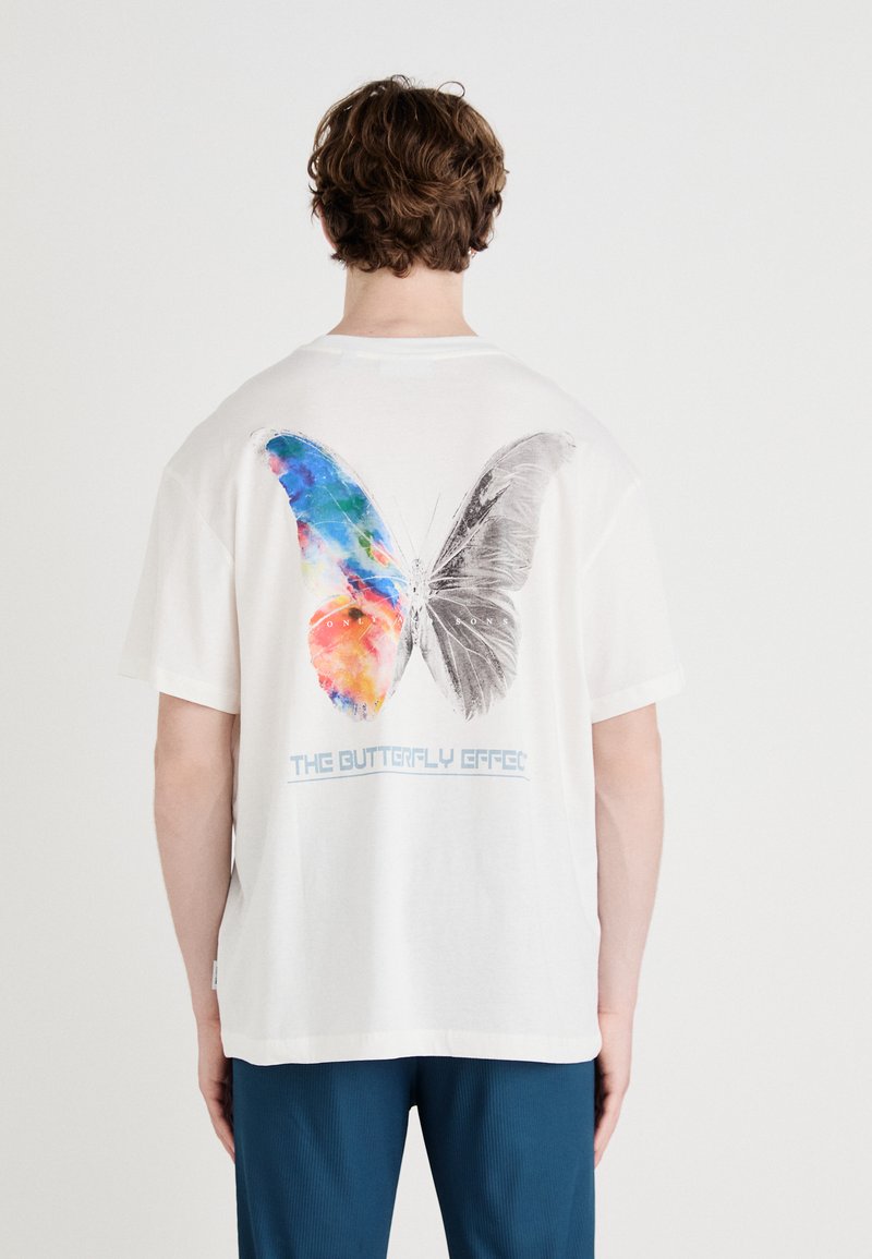 Only & Sons ONSTROY TEE UNISEX - T-shirt print - cloud dancer
