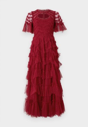 AVIANA SHORT SLEEVE GOWN - Proginė apranga - red