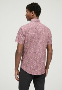 Next SHIRT - Srajca - burgundy red floral