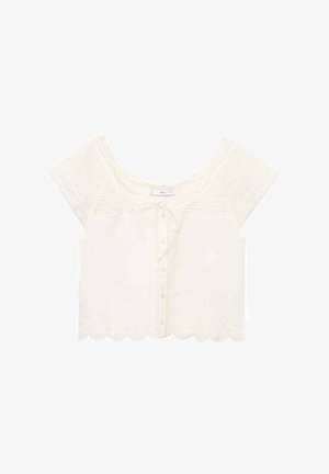 Mango PRETTY - Bluza - off-white