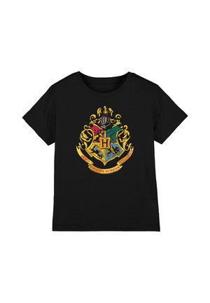 Cotton Soul, HARRY POTTER HOGWARTS CREST UNISEX - Print T-shirt - black