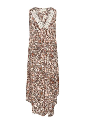 Cream, CRTIAH DRESS - Robe de jour - orange saraza flower