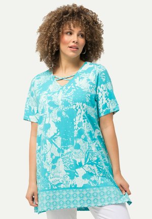 PATCH PRINT SHORT SLEEVE - Tuniek - deep aqua