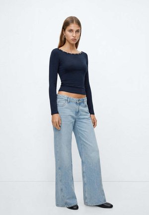 Mango Kids, TEEN - Top s dlhým rukávom - royal blue