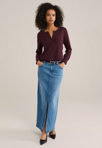 WE Fashion Gilet - dark purple