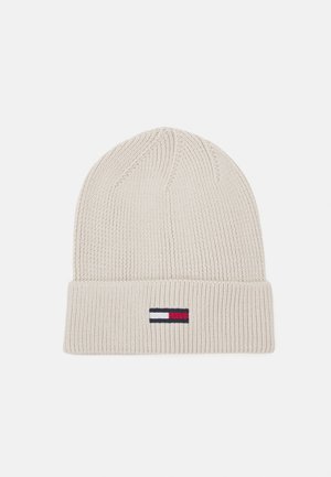 ELONGATED FLAG BEANIE - Gorro - newsprint