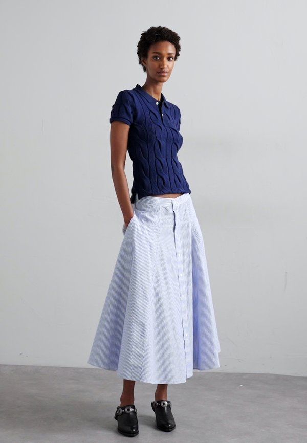 CABLE KNIT COTTON POLO SHIRT - Polo shirt3