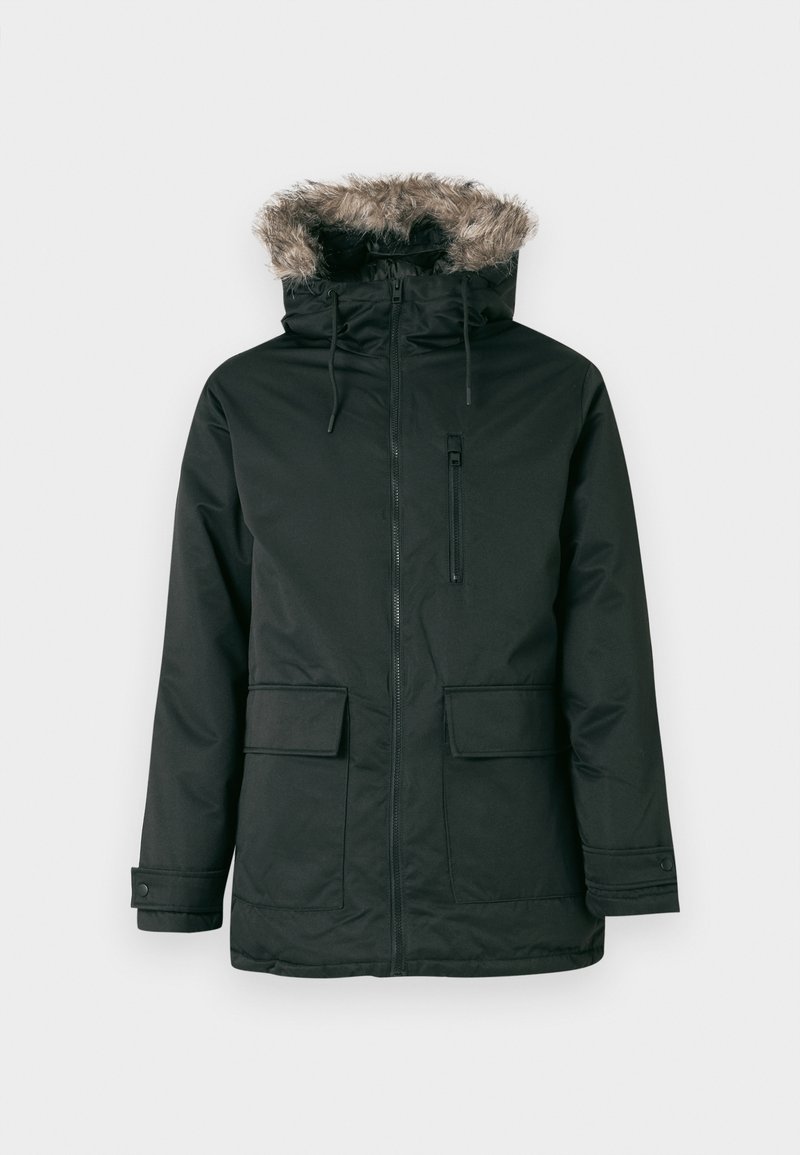 jack & jones Wintermantel zwart jack & jones Wintermantel zwart