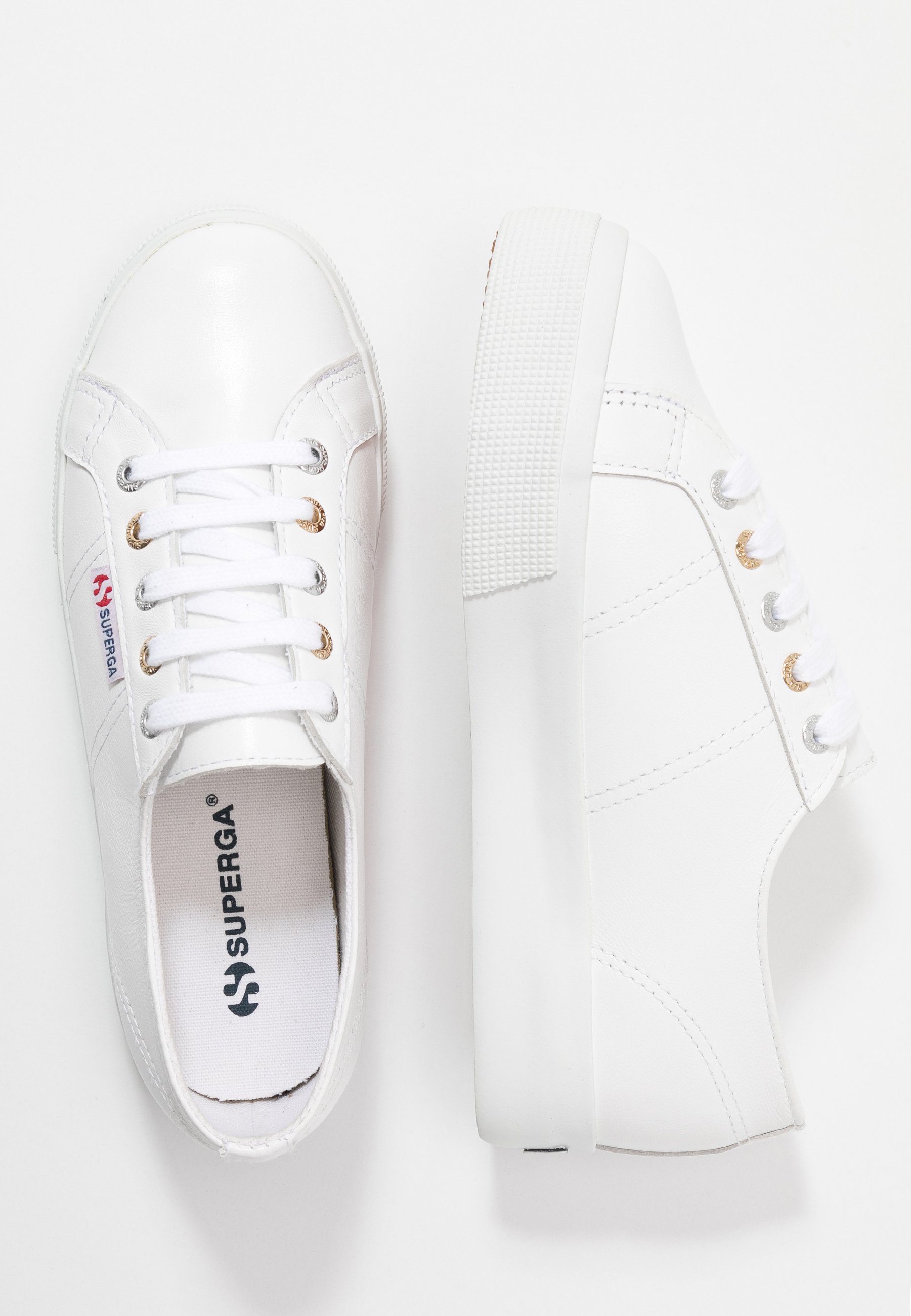 Superga Joggesko whitemulticolor Zalando.no Superga 2843 Joggesko whitepink peach blush Zalando.no